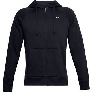 Pánska mikina Under Armour Rival Fleece FZ Hoodie Black - S