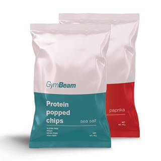 GymBeam Proteínové čipsy 40 g morská soľ