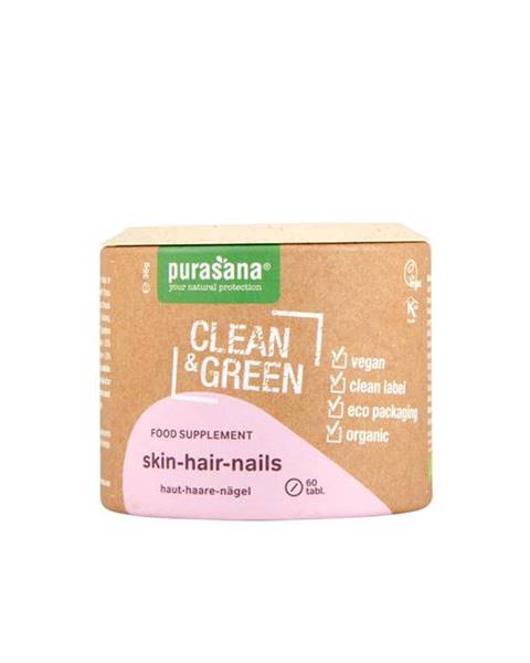 Purasana Skin Hair Nails BIO 60 tab.