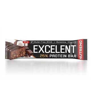 Nutrend Excelent Protein Bar 85 g čokoládový nugát & brusnice