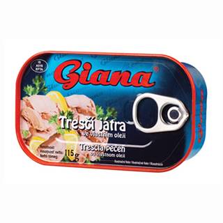 Giana Tresčia pečeň vo vlastnom oleji 115 g