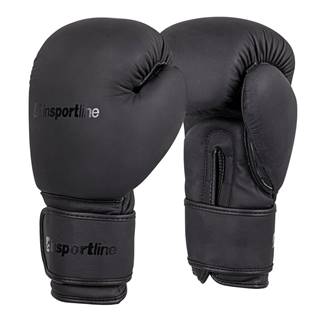 Boxerské rukavice inSPORTline Kuero čierna - 8oz