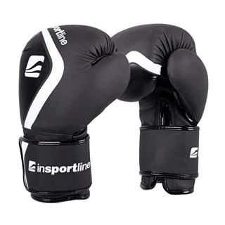Boxerské rukavice inSPORTline Shormag čierna - 4 oz