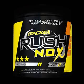 Predtréningový stimulant Rush N.O.X 360 g tropical