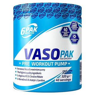 VASO PAK - 6PAK Nutrition 320 g Cola Lime