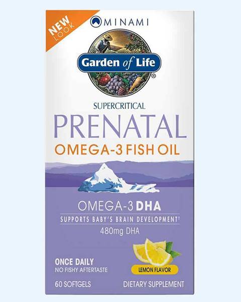 Minami Nutrition Omega-3 prenatální - s příchutí citronu