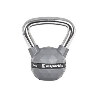 Pogumovaná činka inSPORTline Ketlebel PU 8kg