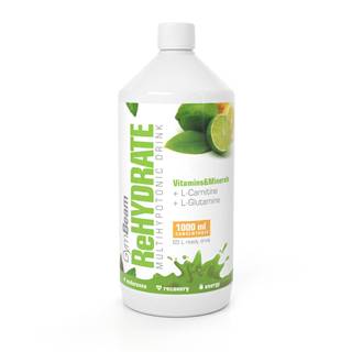 GymBeam ReHydrate 1000 ml zelený čaj s limetkou