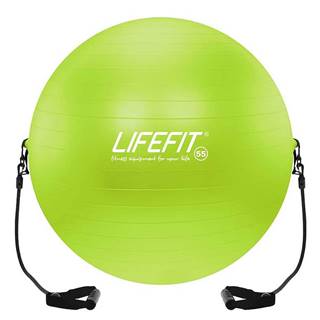 Gymnastický míč s expanderem LIFEFIT GYMBALL EXPAND 55 cm