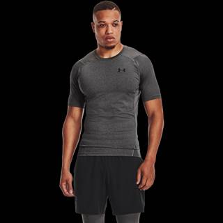 Under Armour Kompresné tričko HG Armour Comp SS Grey  S