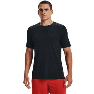 Under Armour Tričko Seamless Wordmark SS Black  S