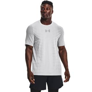 Under Armour Tričko Seamless Wordmark SS Grey  XXL