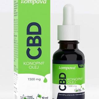 CBD konopný olej 15% -  10 ml.