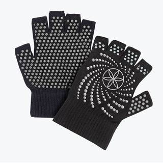 Gaiam Rukavice na jogu Grippy Yoga Gloves Black