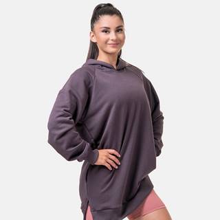 NEBBIA Dámska mikina Everyday Hero Long Marron  XS