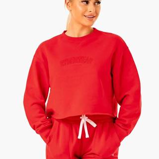 Ryderwear Dámska mikina Ultimate Fleece Red  XS