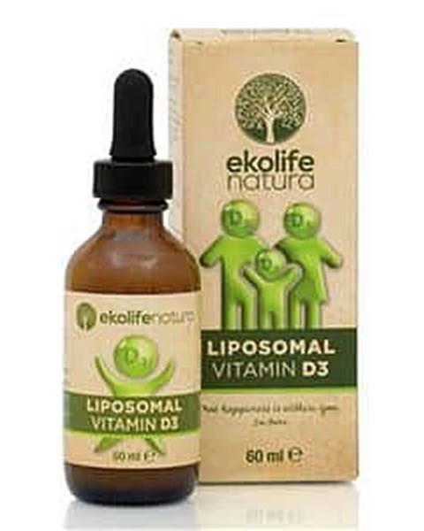 Ekolife Natura Liposomal Vitamin D3 60 ml (Lipozomální vitamín D3)