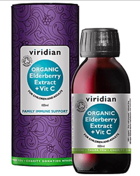 Elderberry Extract + Vitamin C 100 ml Organic