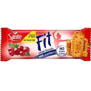 Sante Fit cereálne sušienky 50 g brusnica