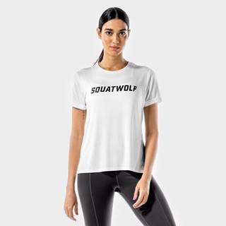 SQUATWOLF Dámske tričko Iconic White  XS