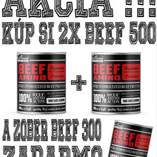 2+1 Zadarmo: Beef Amino -  500 tbl. + 500 tbl. + 300 tbl.