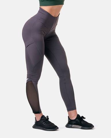 Women's High-Waisted Compression Shorts Nebbia INTENSE Leg Day 832 -  Black/Gold - inSPORTline