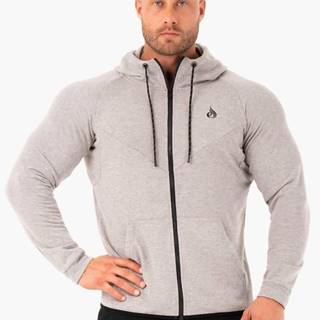 Pánska mikina Athletic Zip Up Hoodie sivá  MM