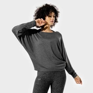 Dámske Tričko Batwing Top Black Marl  XS