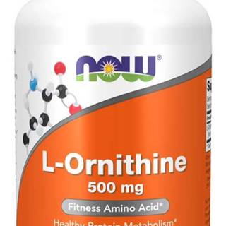 NOW Ornithine 500 mg 120 kapsúl