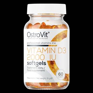 Vitamin D3 2000 IU softgels 60 kaps.