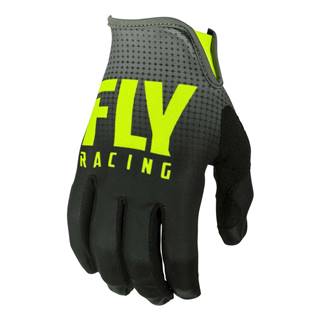 Moto rukavice Fly Racing Lite 2019 čierna/hi-viz - XXL