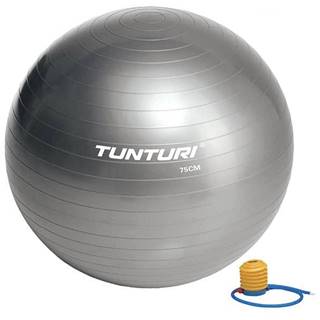 Gymnastický míč TUNTURI 75 cm stříbrný