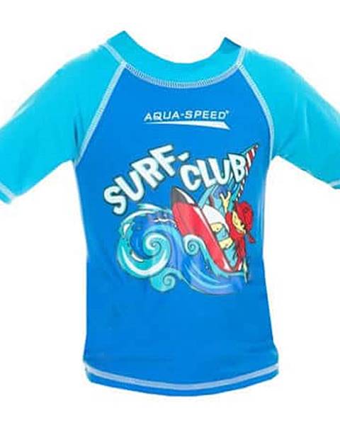 Surf Club tričko s UV ochranou modrá Velikost (obuv): vel. 7
