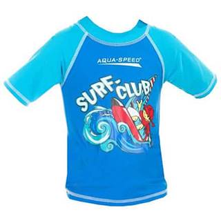 Surf Club tričko s UV ochranou modrá Velikost (obuv): vel. 7