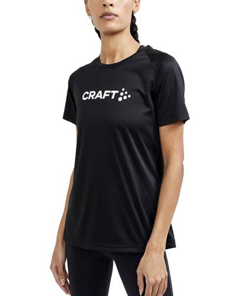 Dámske tričko CRAFT CORE Unify Logo čierna - L