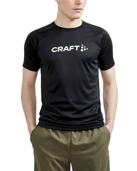 Pánske tričko CRAFT CORE Unify Logo čierna - S