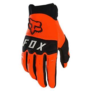 Motokrosové rukavice  Dirtpaw Ce Fluo Orange MX22 fluo oranžová - S
