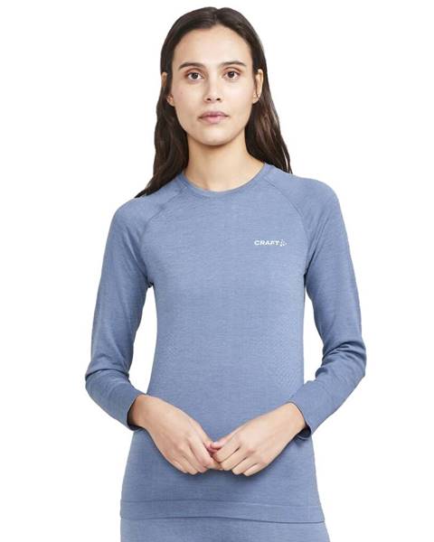 Dámske tričko CRAFT CORE Dry Active Comfort LS modrá - XS