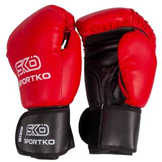 Boxerské rukavice  PD1 červená - 12oz