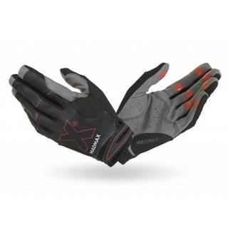 Fitness rukavice  Crossfit MXG103 čierna - S