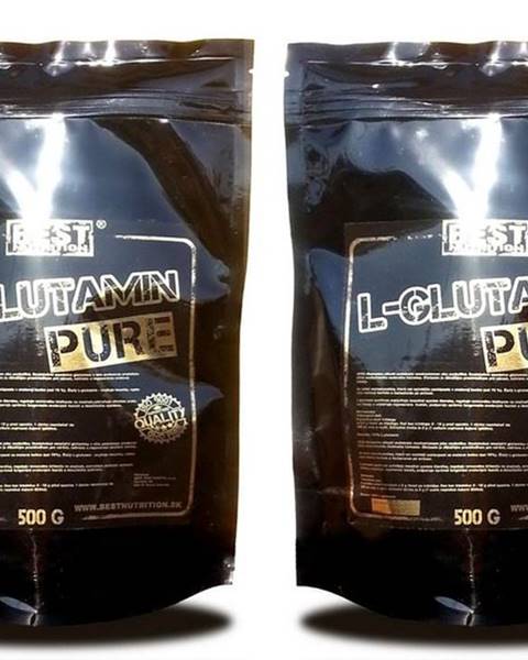 1+1 Zadarmo: L-Glutamin pure od Best Nutrition 250 g + 250 g