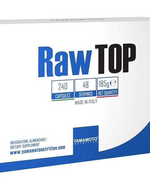 Raw Top (až 21 prísad vrátane botanických výťažkov) - Yamamoto  240 kaps.