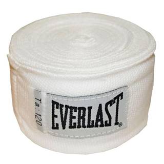 Boxerské bandáže Everlast Pro Style Hand Wraps 300 cm biela