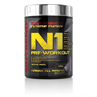 NUTREND N1 Pre-Workout 510 g červený pomaranč